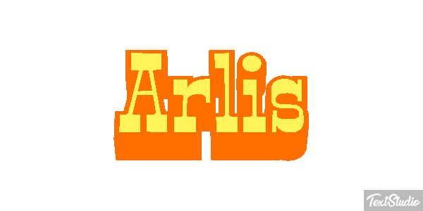 Arlis Texteffekt