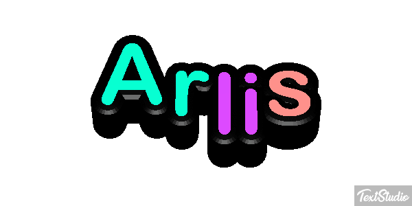 Arlis Texteffekt