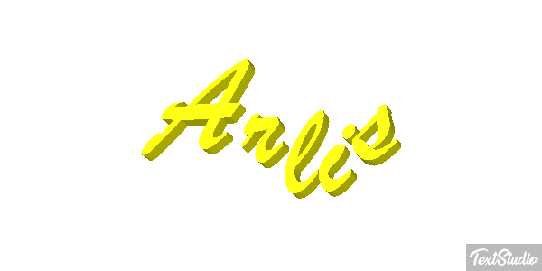 Arlis Texteffekt