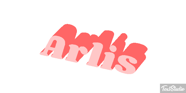 Arlis Texteffekt