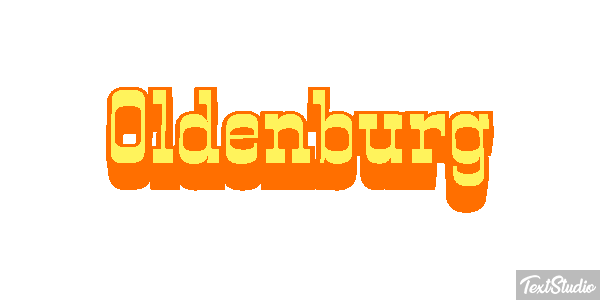 Oldenburg Efekt tekstowy