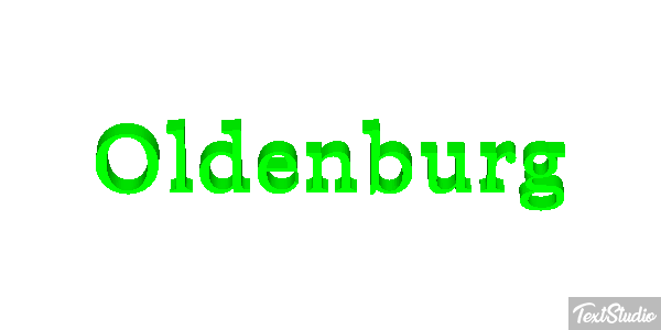 Oldenburg Efekt tekstowy