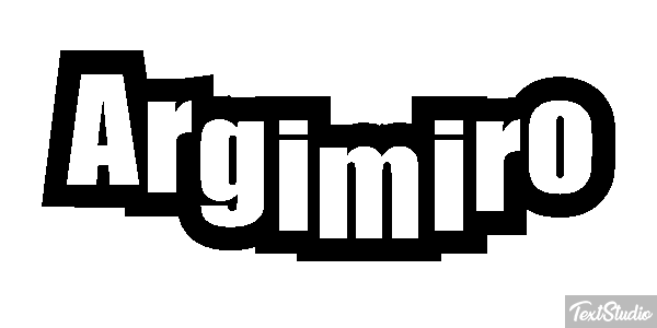 Argimiro Efecto de texto