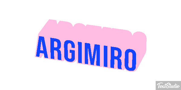 Argimiro Efecto de texto