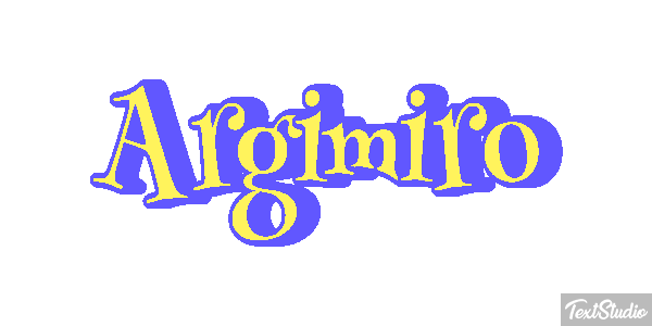 Argimiro Efecto de texto