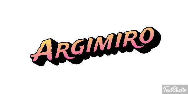 Argimiro Efecto de texto