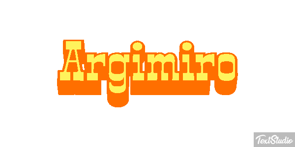 Argimiro Efecto de texto