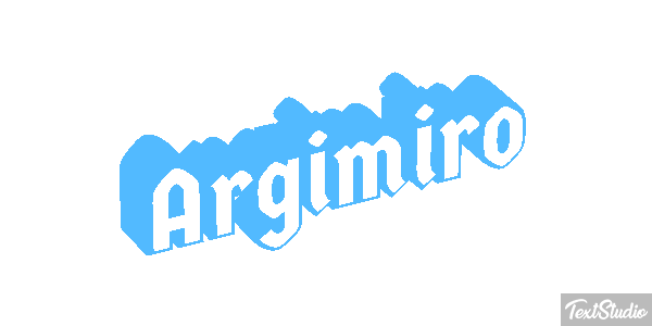 Argimiro Efecto de texto