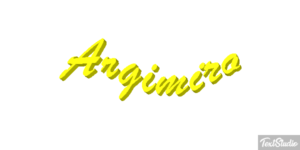 Argimiro Efecto de texto