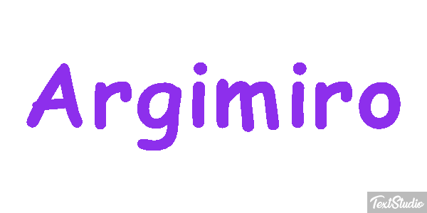Argimiro Efecto de texto