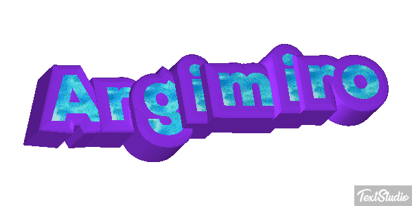 Argimiro Efecto de texto