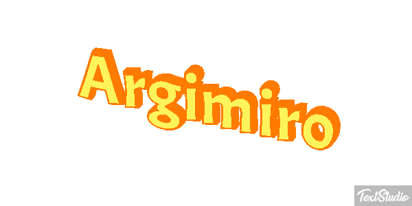 Argimiro Efecto de texto