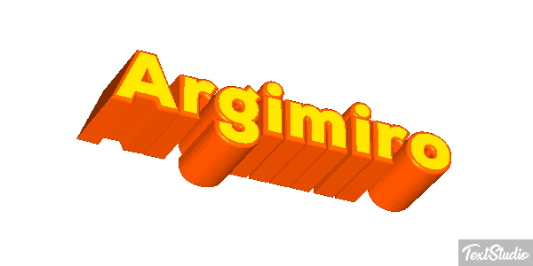 Argimiro Efecto de texto