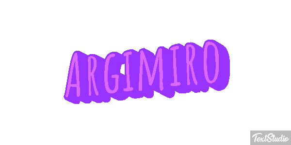 Argimiro Efecto de texto
