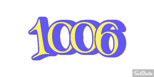 1006 Text effect