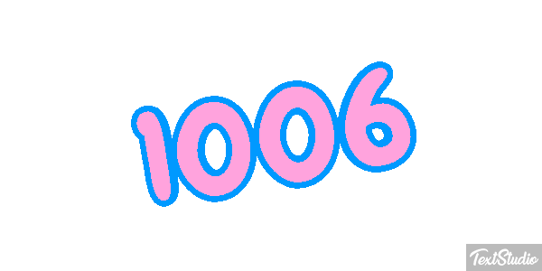 1006 Text effect