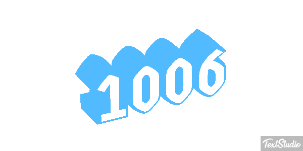 1006 Text effect