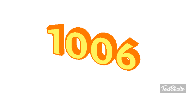1006 Text effect