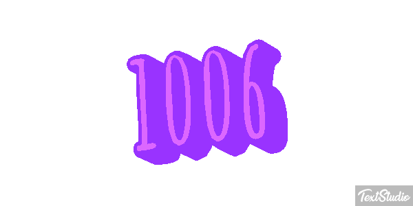 1006 Text effect