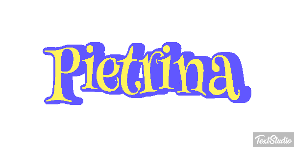 Pietrina Efekt tekstowy