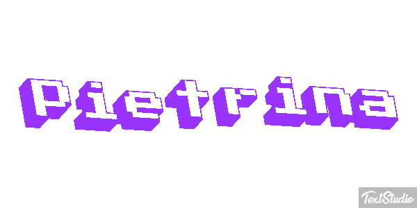 Pietrina Efekt tekstowy