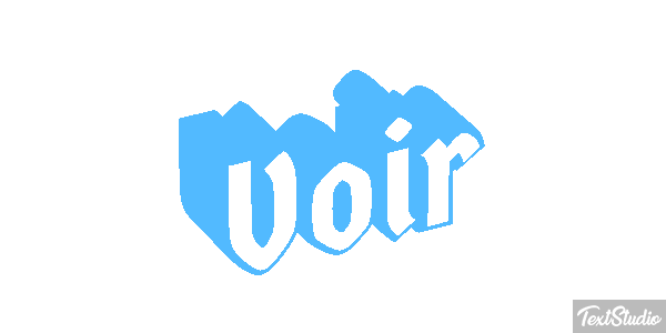 Voir Effet de texte
