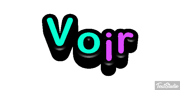 Voir Effet de texte