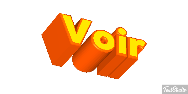 Voir Effet de texte