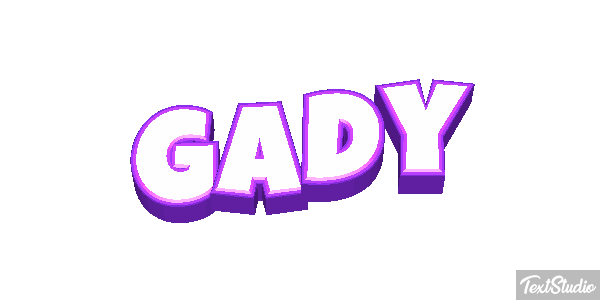 Gady Efekt tekstowy