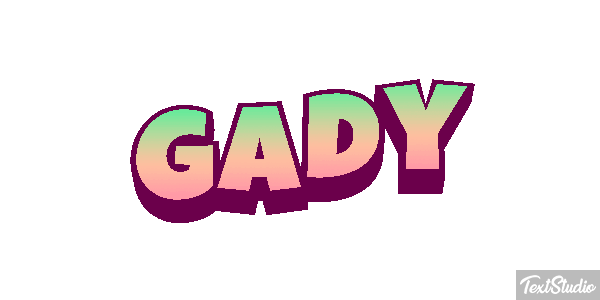 Gady Efekt tekstowy