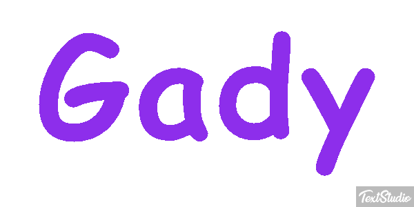 Gady Efekt tekstowy