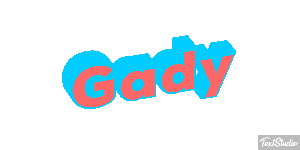 Gady Efekt tekstowy