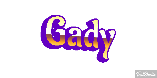 Gady Efekt tekstowy