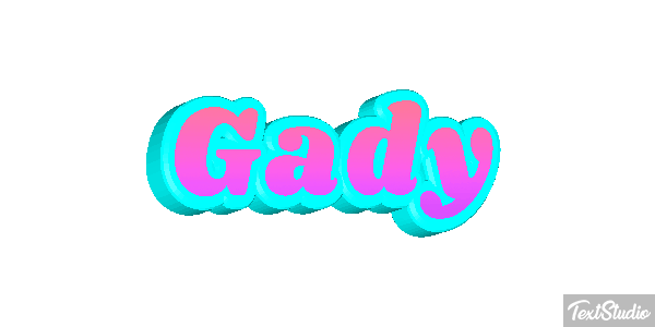 Gady Efekt tekstowy
