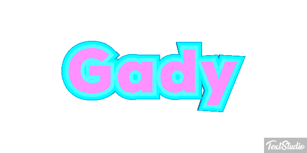 Gady Efekt tekstowy