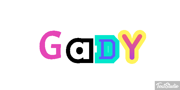 Gady Efekt tekstowy