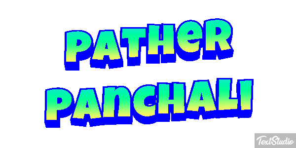 Pather Panchali Efecto de texto