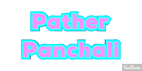 Pather Panchali Efecto de texto