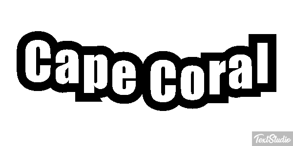 Cape Coral Texteffekt