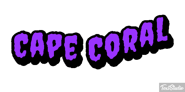 Cape Coral Texteffekt