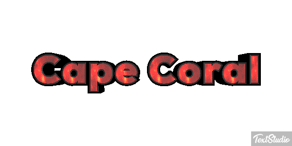 Cape Coral Texteffekt