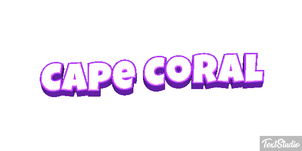 Cape Coral Texteffekt