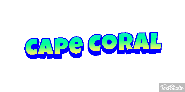 Cape Coral Texteffekt