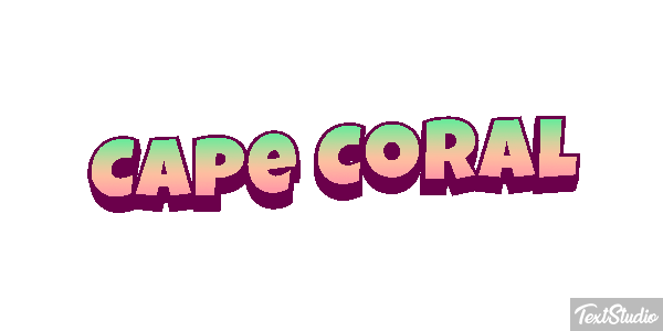 Cape Coral Texteffekt