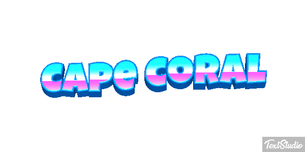 Cape Coral Texteffekt