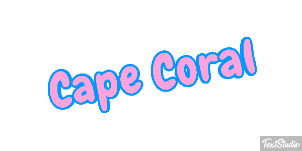 Cape Coral Texteffekt