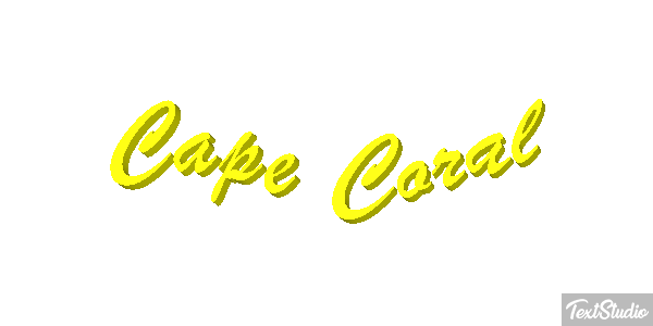 Cape Coral Texteffekt