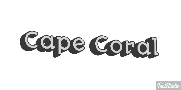 Cape Coral Texteffekt
