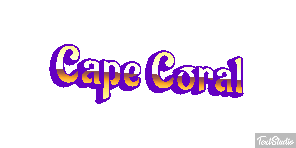 Cape Coral Texteffekt
