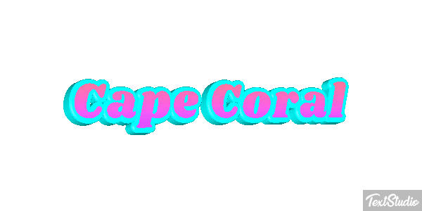 Cape Coral Texteffekt